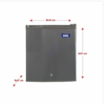 هاس ثلاجة باب واحد 1.5 قدم - فضي HRK103S