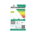 هاس ثلاجة باب واحد 1.5 قدم - فضي HRK103S