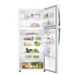 سامسونج ثلاجة بابين 17.6 قدم أبيض تبريد ثنائى Rt50k6100wwb