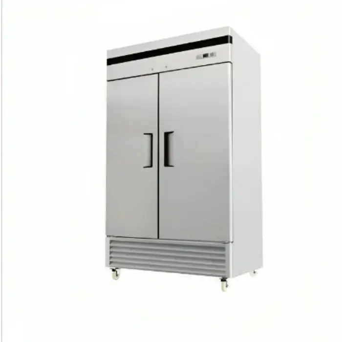 بانكول ثلاجة عرض 2 باب مغلق - ستيل MBF8507 بانكول ثلاجة عرض