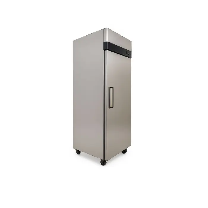 بانكول فريزر عمودي باب مغلق - ستيل MBF8001 بانكول فريزر عمودي