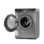 ميديا غسالة أتوماتيك 12 كيلو - امامي - فضي Mfk120s