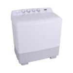 هاس غسالة حوضين 10 كيلو - أبيض HWT210XL