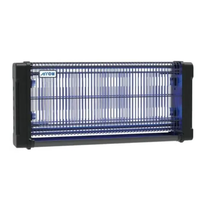 ارو مضرب حشرات كهربائي 18 وات حجم كبير - أسود Ro-40iktg ارو مضرب حشرات كهربائي