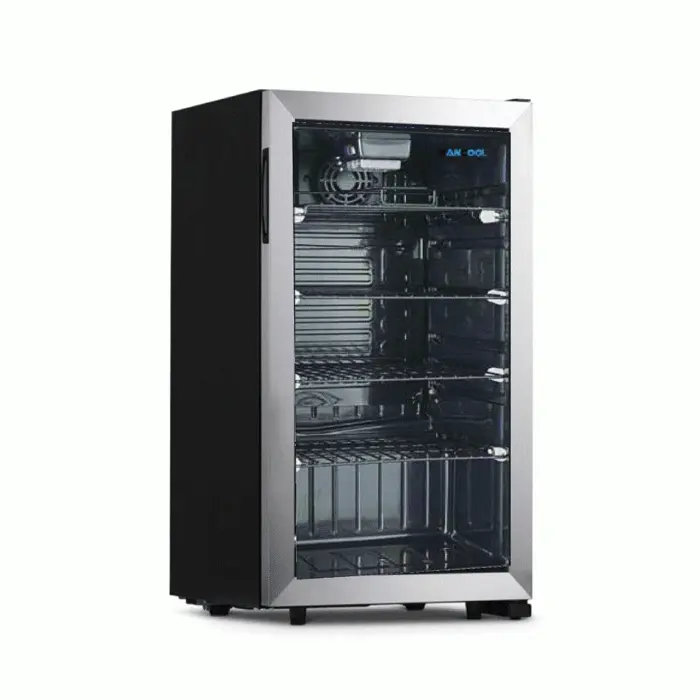 بانكول ثلاجة تبريد عرض 1باب زجاج - ستيل LSC105F (S) بانكول ثلاجة تبريد