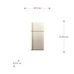 هيتاشي ثلاجة بابين