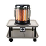 نيو هاوس دفاية كهرباء صحن مربع 2000 وات - أسودNW-B200