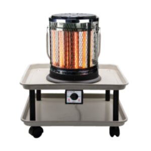 نيو هاوس دفاية كهرباء صحن مربع 2000 وات - أسودNW-B200