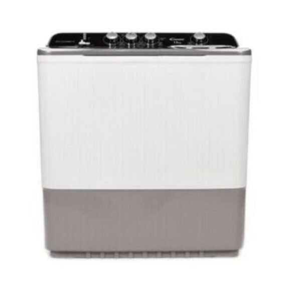 كاندي غسالة حوضين 15 كيلو - أبيض/رمادي RTT 2151WSZ-19