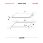 ويرلبول بتوجاز بلت ان غاز 90 سم - 5 شعلات - ستيل Gmm95t0ixsa