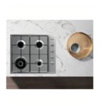 ويرلبول بتوجاز بلت ان غاز 90 سم 5 شعلات - ستيل Gmr9522ix