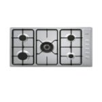 ويرلبول بتوجاز بلت ان غاز 90 سم - 5 شعلات - ستيل Gmm95t0ixsa