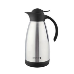 دوتس ترمس قهوه و شاي 1.5 لتر - أسود / فضي VJD-10SS-04