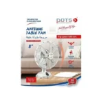 ⁦دوتس مروحة طاولة 8 بوصة 3 سرعات - فضي TFD-20⁩ - الصورة ⁦2⁩