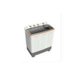 أرورا غسالة ملابس حوضين 10 كيلو - أبيض AR - 11TTH