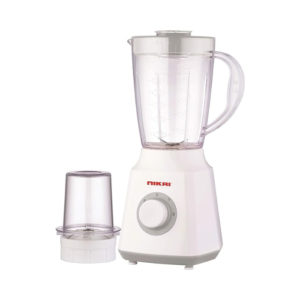 نيكاي خلاط كهربائي مع مطحنة 1.5 لتر 300وات-ابيض NB1700T3