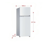 توشيبا ثلاجة بابين 14 قدم - أبيض - تايلاندي Gr-A575Abez(W)