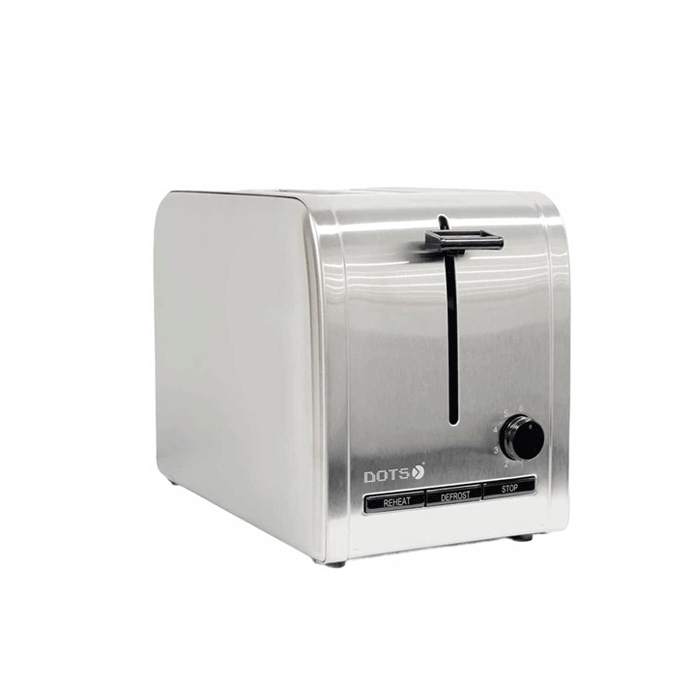 دوتس توستر خبز 1050 وات - 2 شريحة - ستيل BRD-01A