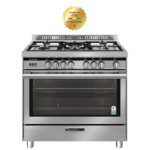 جليم فرن غاز 100* 60 سم - 5 شعلة - إيطالي - ستيل St167gifsmf