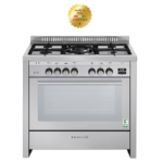 جليم غاز فرن 90 * 60 سم - ديجيتال إيطالي - ستيل Ht967gifsmf