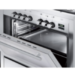 فرن غاز جليم غاز 90 * 60 سم - ديجيتال - إيطالي - ستيل