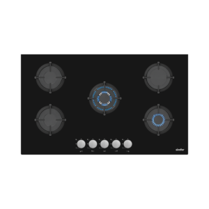 سيمفر بتوجاز بلت ان غاز -زجاج-90 سم-أسود H9500NGSSP