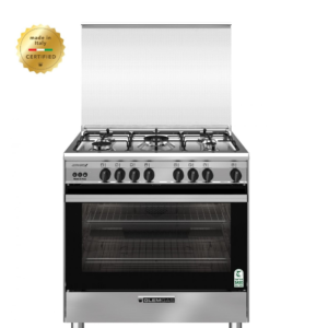 جليم غاز فرن - 5 شعلة 90 * 60 سم - إيطالي - ستيل Se967gifs