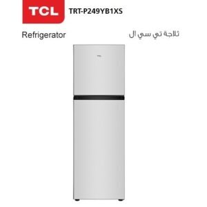 تي سي ال ثلاجة بابين 8.7 قدم انفرتر- فضى TRT-P249YB1XS