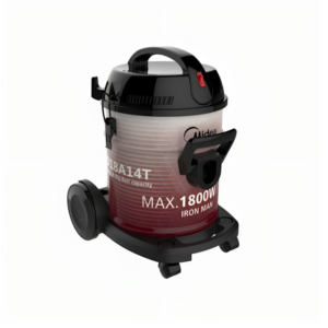 ميديا مكنسة كهربية برميل 18 لتر - 1800 وات - أحمرVtd18a14t