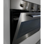 فرن بلت ان غاز جليم مع شواية 90 سم - إيطالي - ستيل