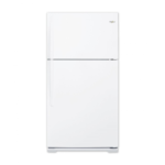 ويرلبول ثلاجة بابين 21 قدم مكسيكي - نو فروست - أبيض 5wt511sfew