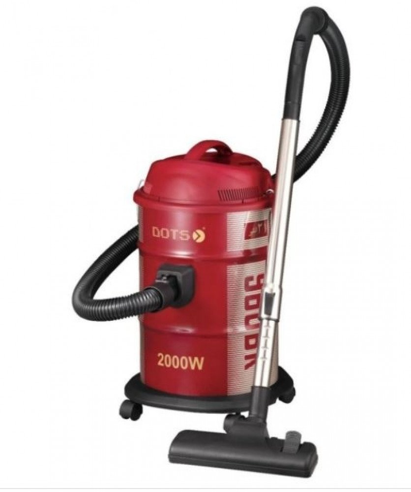 دوتس مكنسة كهربائية2*1برميل 2000 وات–أحمر VD-518R