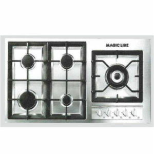ماجيك لاين بتوجاز مسطح غاز بلت ان 90 سم - ستيل MH9G5VS