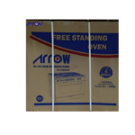 فرن غاز ارو 5 عيون امان كامل - 60*90 سم - فضي