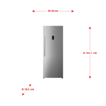 اكسبير ثلاجة باب واحد 21.1 قدم INVERTER - ستيل Rfxp770s-22