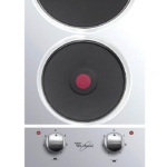 سطح كهربائي ويرلبول بلت ان 30 سم 2 شعلة حجر - ستيل