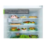 باناسونيك ثلاجة بابين 23 قدم انفرتر - رمادي NR-BC833VSSA