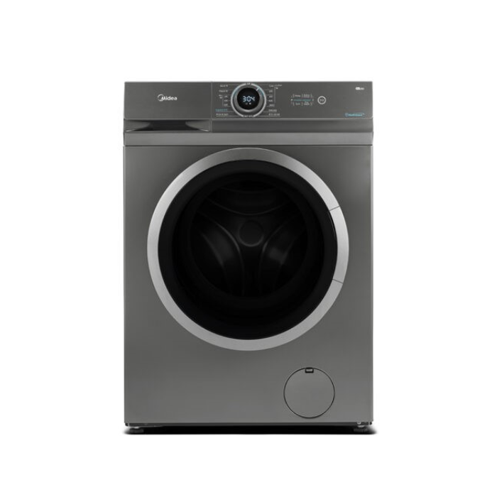 ميديا غسالة تعبئة أمامية 7 كيلو 14 برنامج - فضي Mf100w70ssa