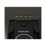 مسرح منزلي بلوتوث نيكاي 5.1 قناة مع مضخم صوت - أسود