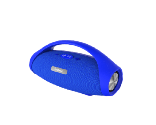 سماعه بلوتوث IMPEX لاسلكية محمولة - أزرق