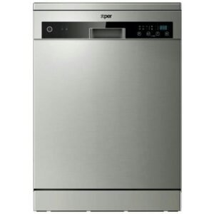 اكسبير جلايه صحون 6 برامج 14 مكان - فضي Dw1410sxp20