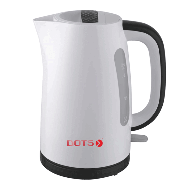 دوتس غلاية موية لاسلكية 1.7 لتر - 2200 وات - أبيض KDF-003