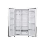 زيترست ثلاجة دولاب إنفرتر 18.4 قدم ديجيتال - ستيل Zsrf524sih