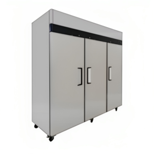 بانكول ثلاجة عرض 3باب مغلق - ستيل MBF8006