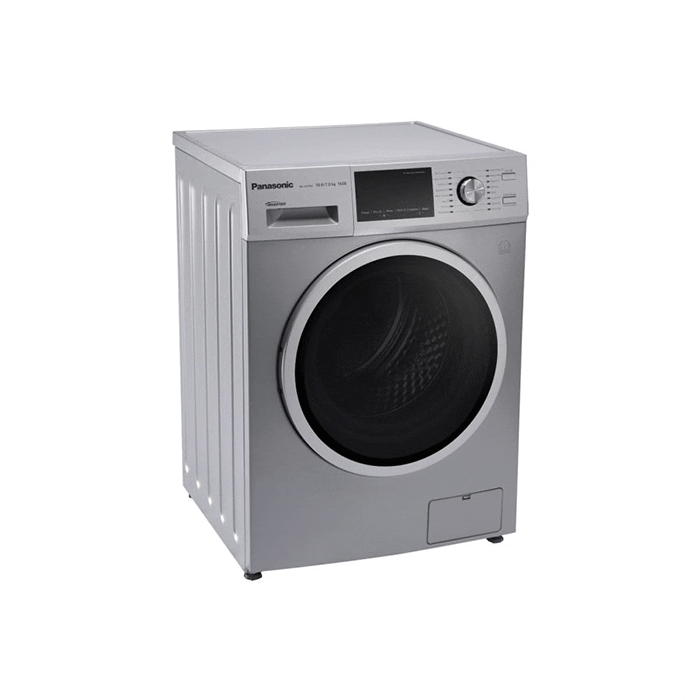 باناسونيك غسالة تعبئة امامية 10 كيلو - فضي Na-s107m2lsa