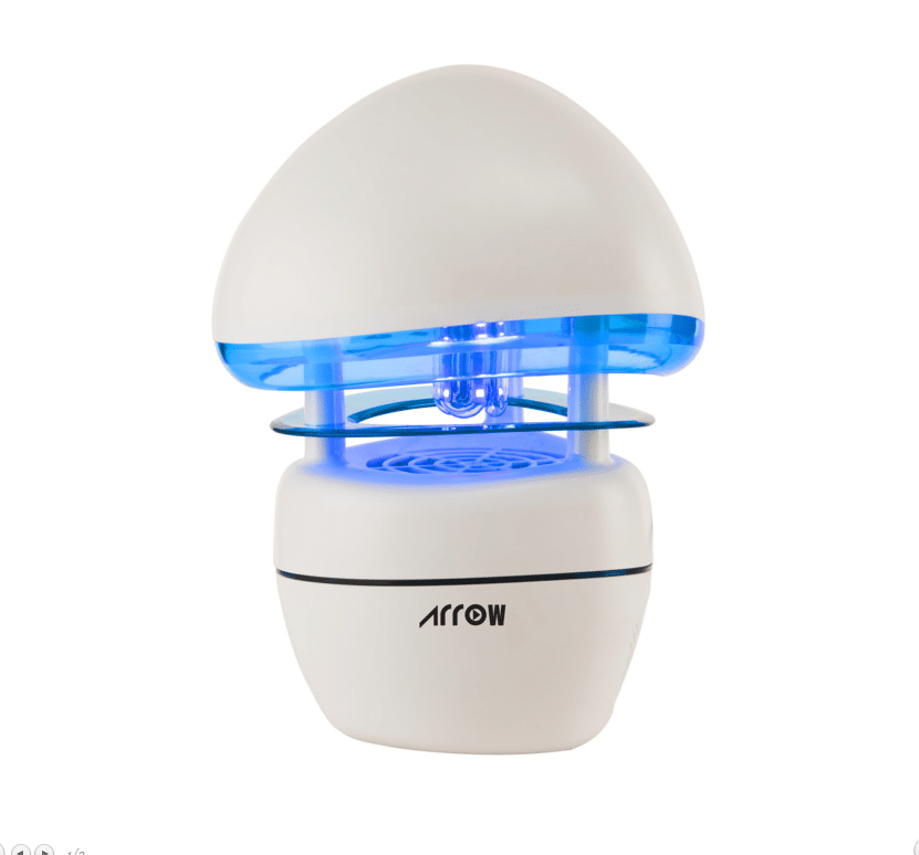 مضرب ذباب كهربائي ارو 7 وات المضئ - أبيض