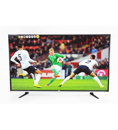 كي ام سي شاشة سمارت 50 بوصة LED - 4K UHD - اسود KMC50US21(0)