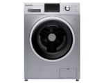 باناسونيك غسالة امامية 12 كيلو تنشيف كامل - فضي NA-S128M2WSA