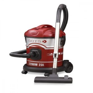 دوتس مكنسة برميل كهربائية 23 لتر 2200 وات - أحمر VD-216R