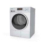 مجفف ملابس ارو 8 كيلو مع مكثف - فضي Heat pump